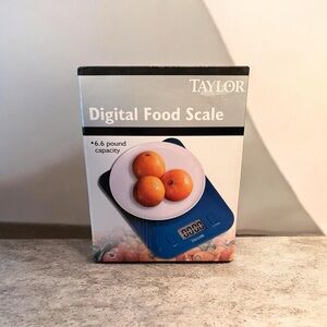Taylor Blue Digital Kitchen Scale